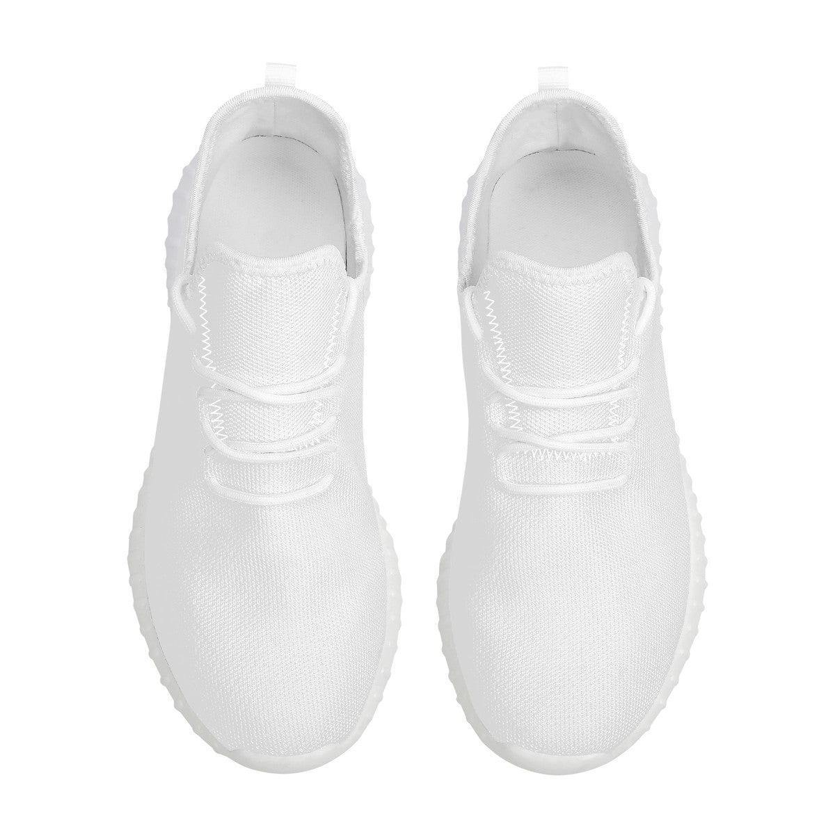 D19 Mesh Knit Sneakers - White