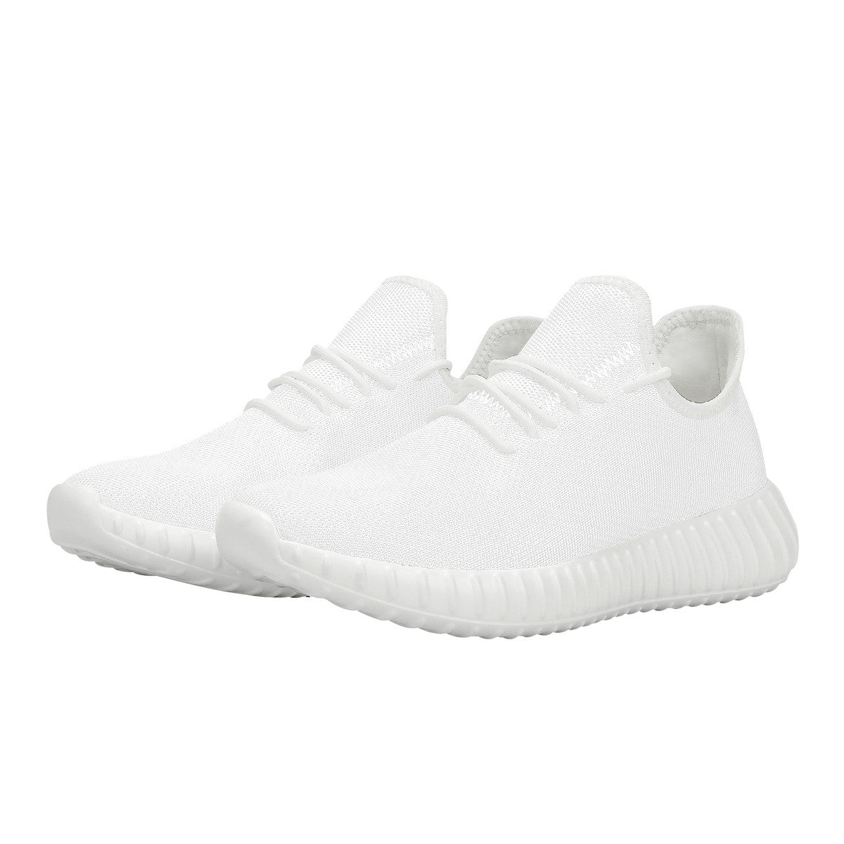 D19 Mesh Knit Sneakers - White