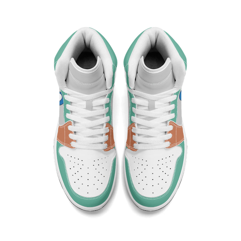 Unisex New Synthetic Leather High Top Sneakers