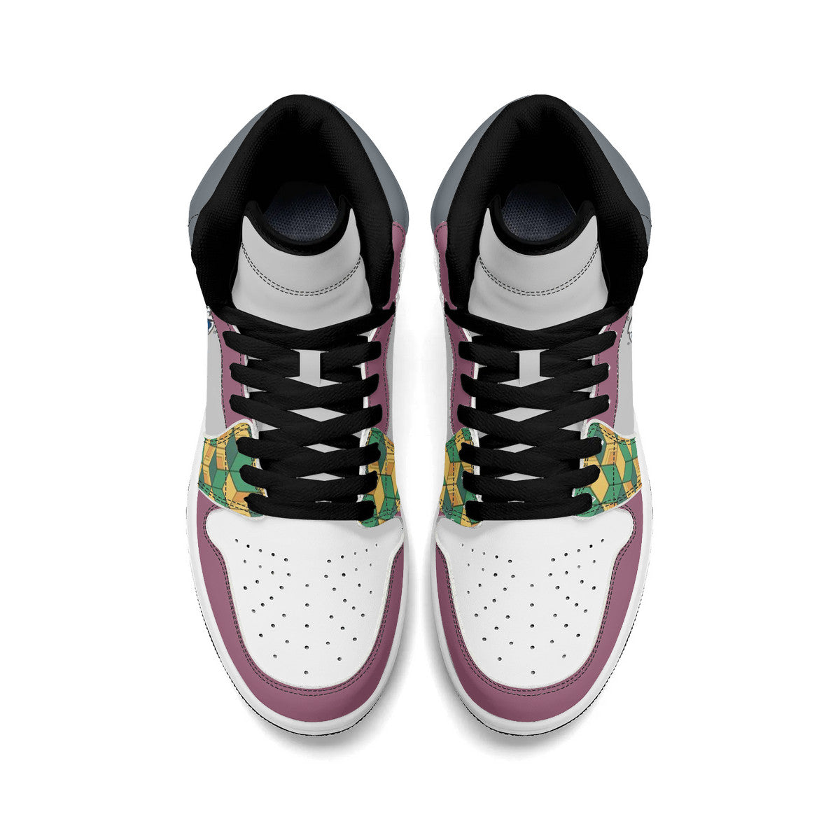 Unisex New Synthetic Leather High Top Sneakers