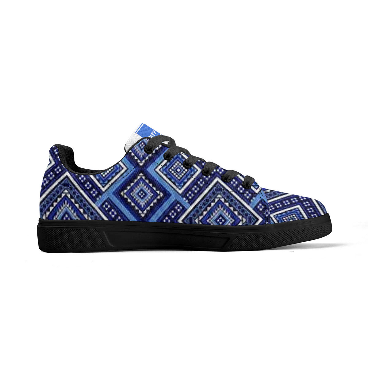 Copy of Tribal Blue  Canvas Shoes Comfortable Walking Sneakers