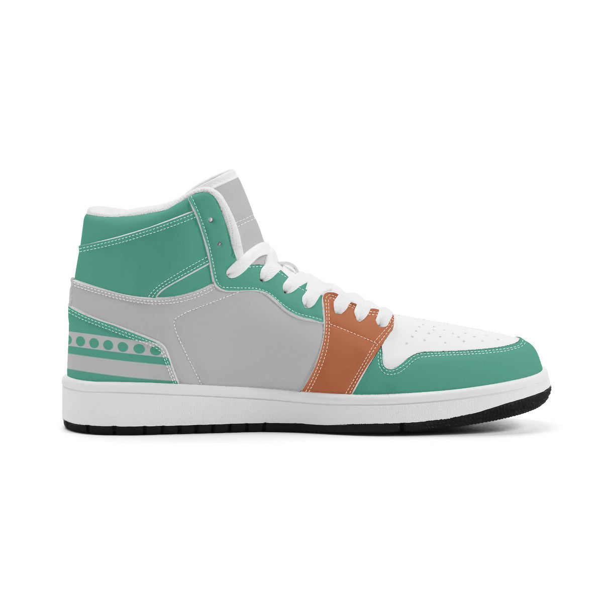 Unisex New Synthetic Leather High Top Sneakers