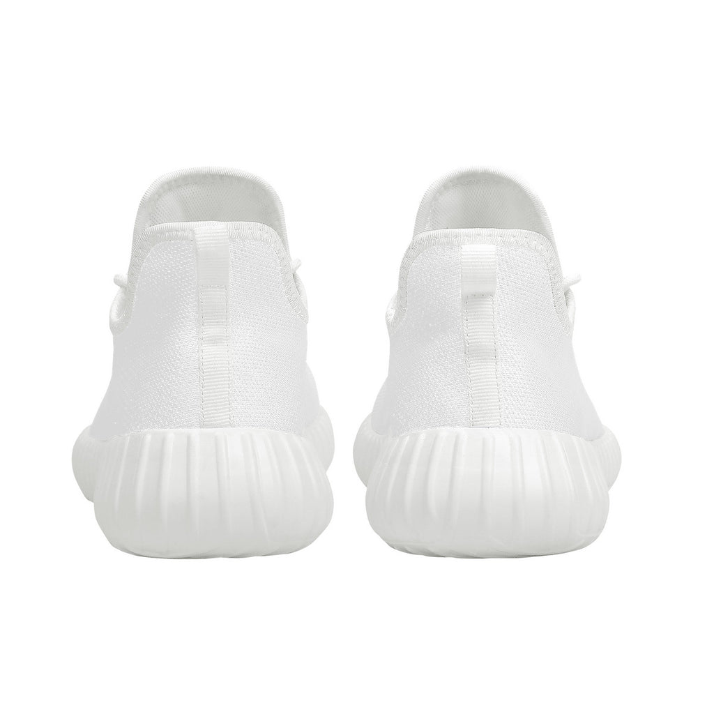 D19 Mesh Knit Sneakers - White