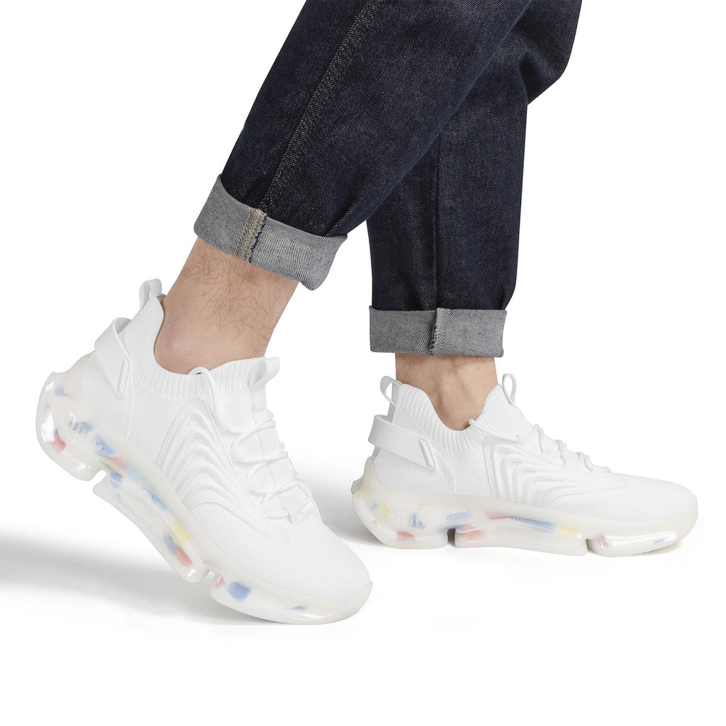 SF_S35 Air Max React Sneakers - White