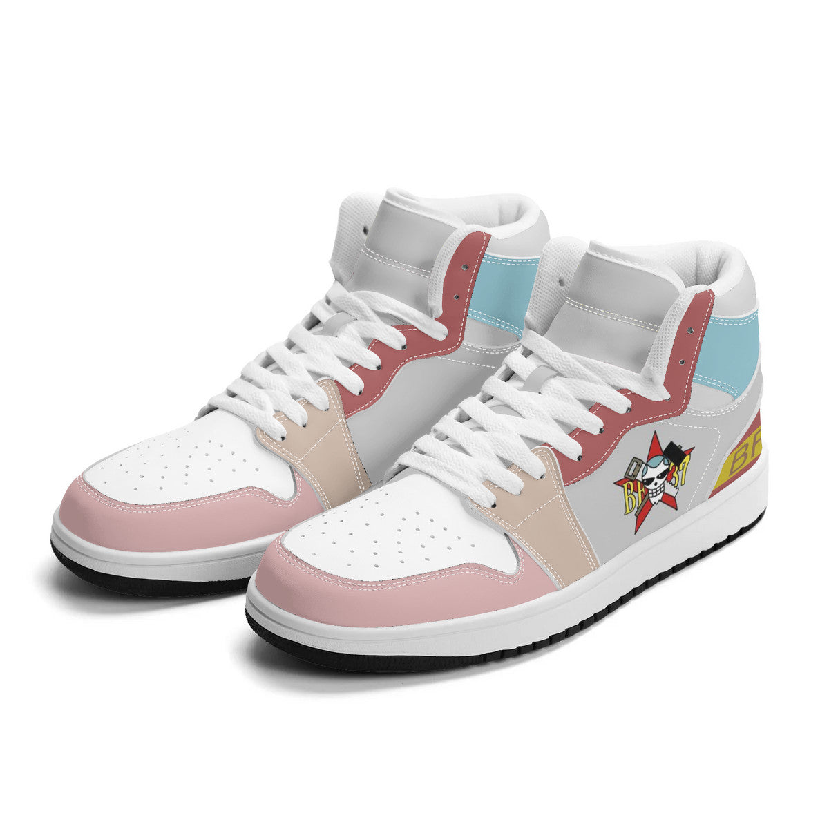 Unisex New Synthetic Leather High Top Sneakers