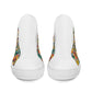 Copy of FWS High-Top Canvas Shoes With Customized Tongue - White