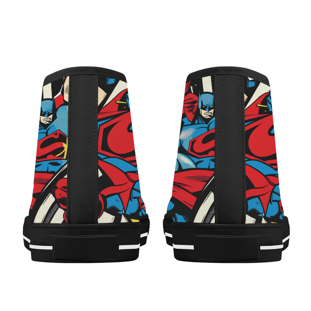 Copy of D25 High-Top Canvas Shoes - Black