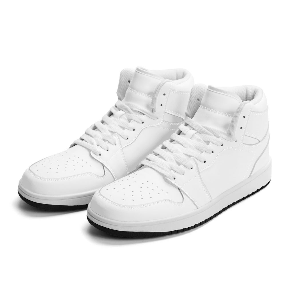 Unisex New Synthetic Leather High Top Sneakers