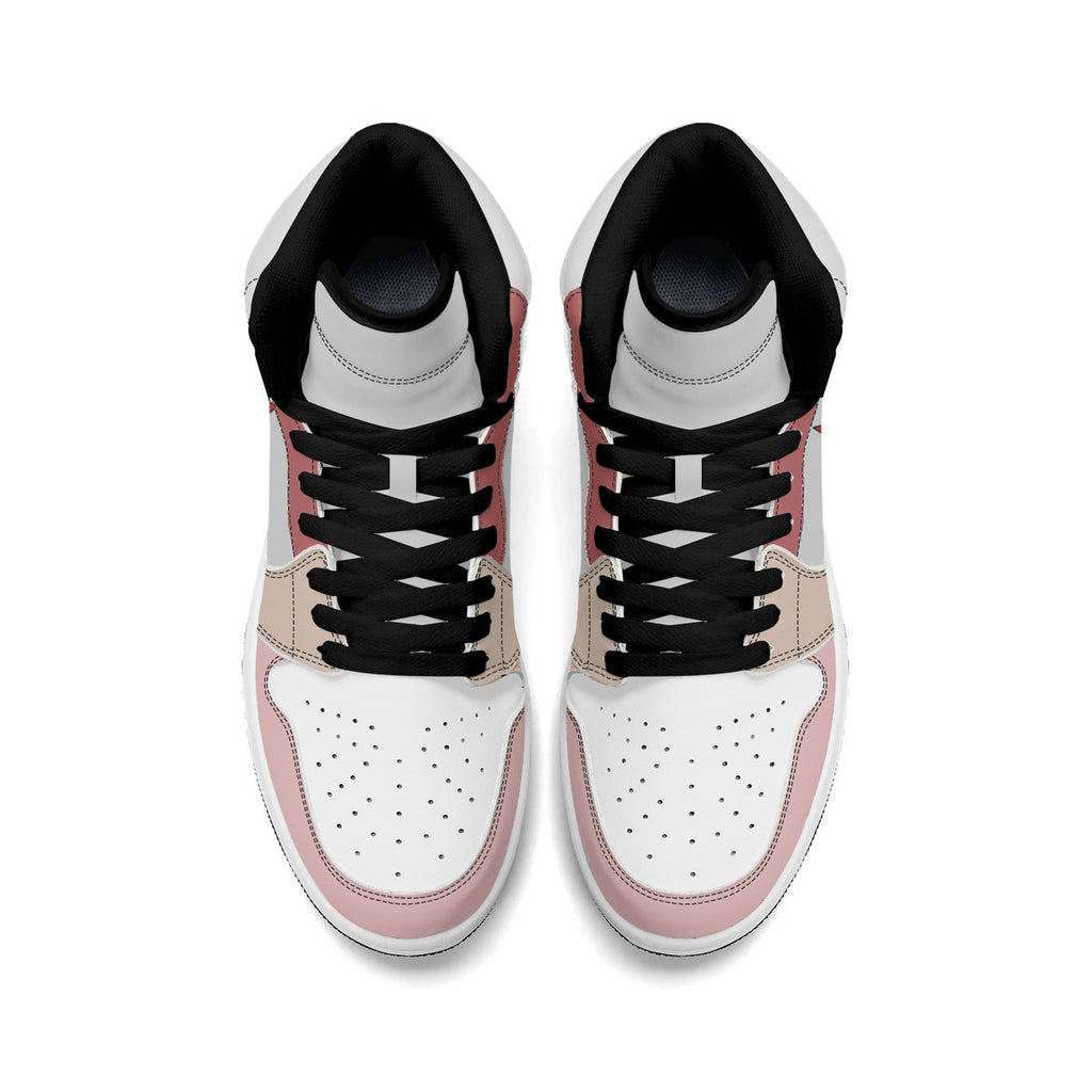 Unisex New Synthetic Leather High Top Sneakers