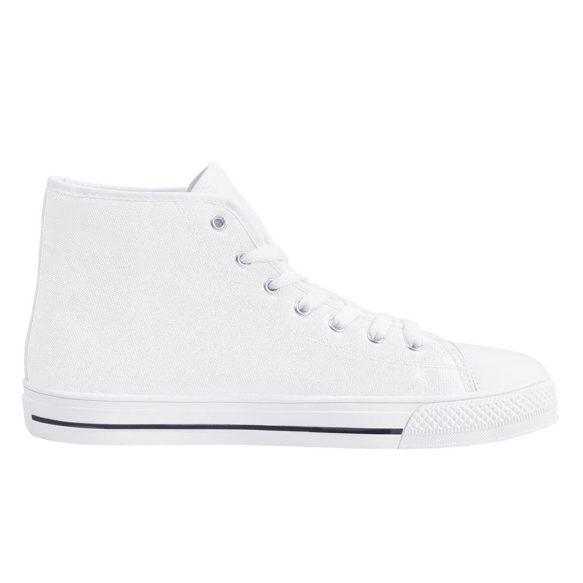 D25 High-Top Canvas Shoes - White