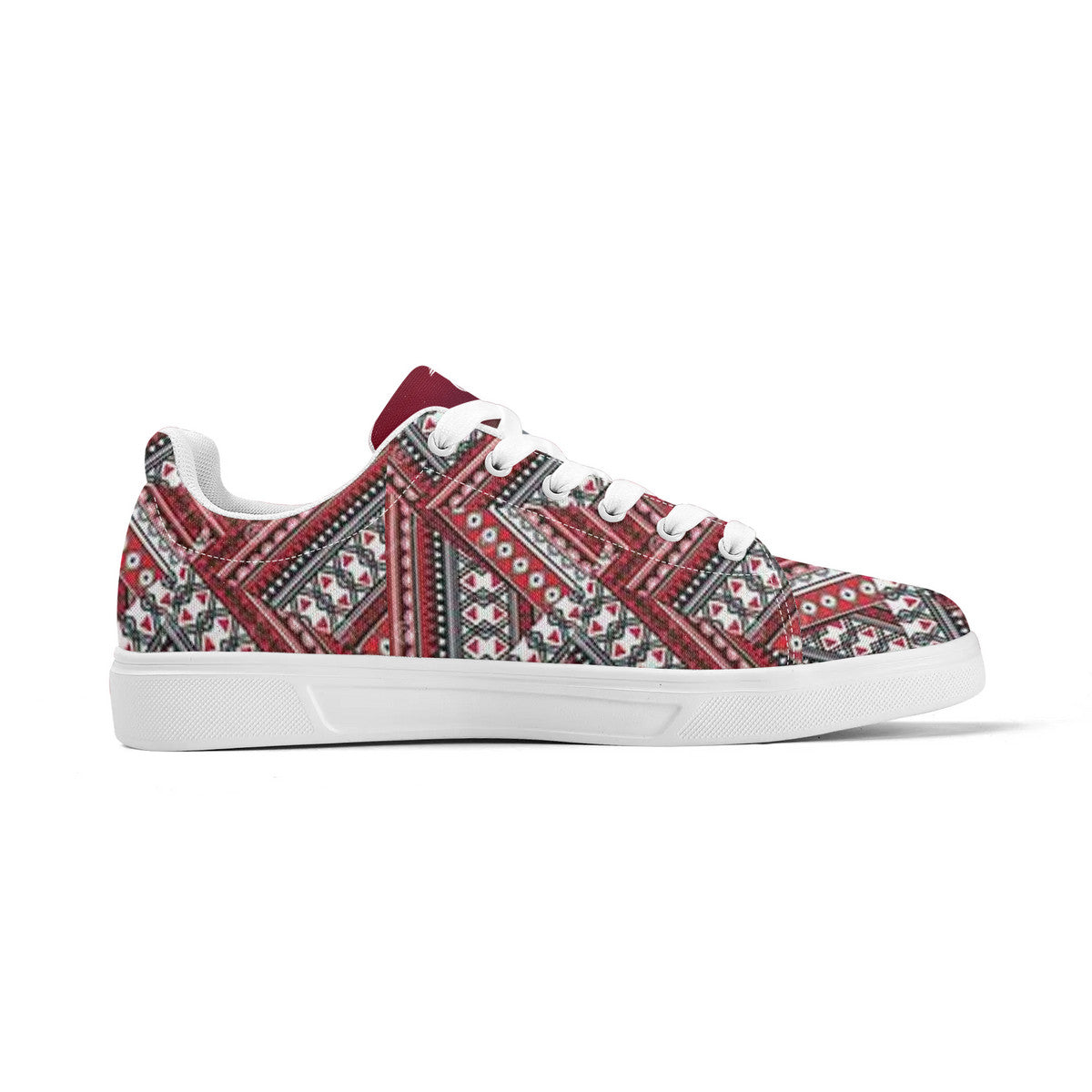 Copy of Tribe Red Canvas Shoes Comfortable Walking Sneakers