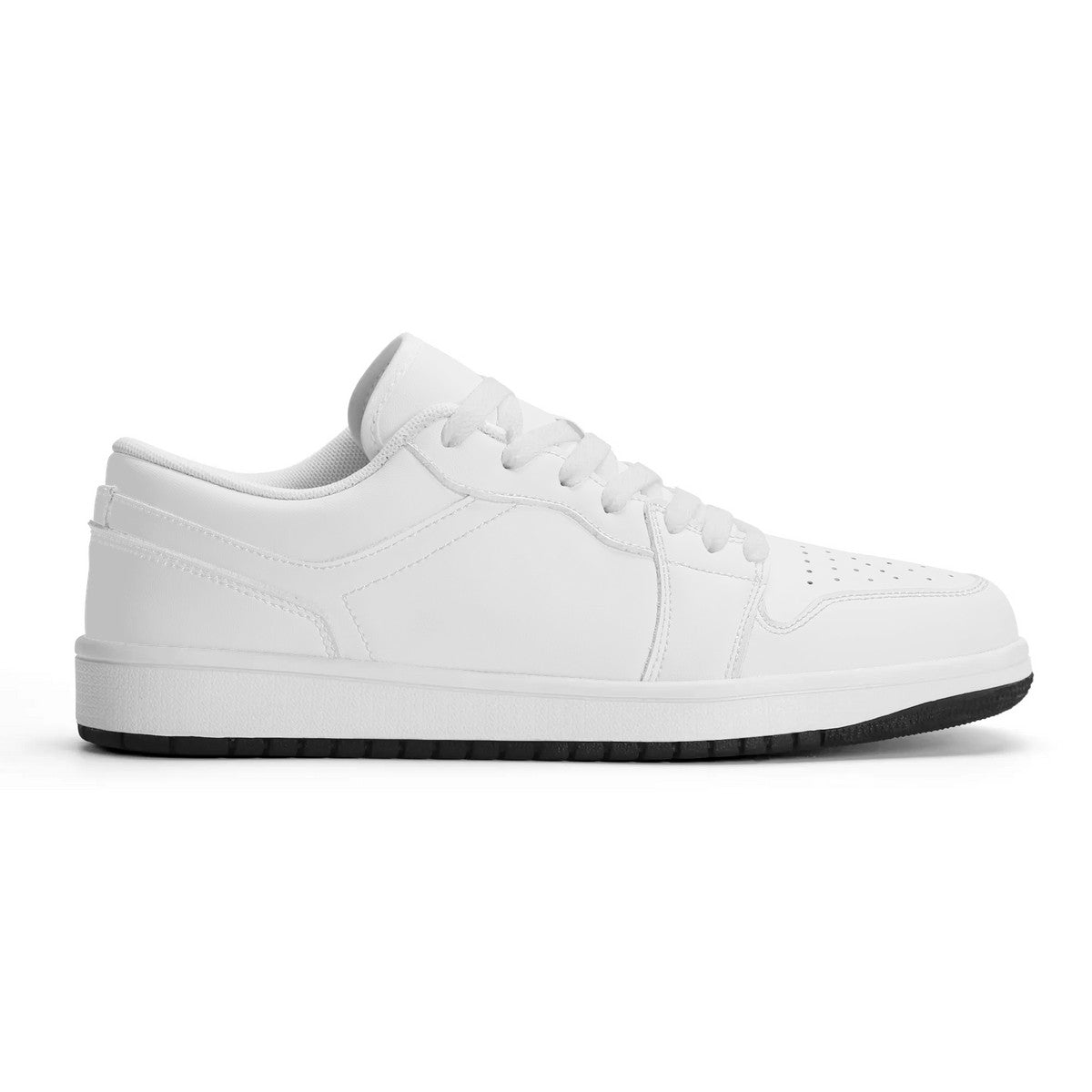 Unisex New Synthetic Leather Low Top Sneakers