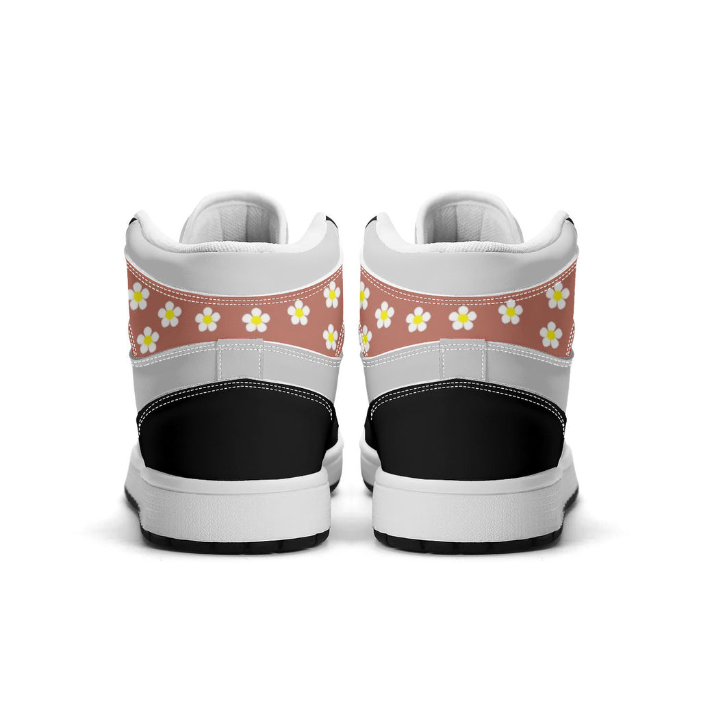 Unisex New Synthetic Leather High Top Sneakers