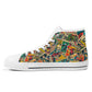 Copy of FWS High-Top Canvas Shoes With Customized Tongue - White
