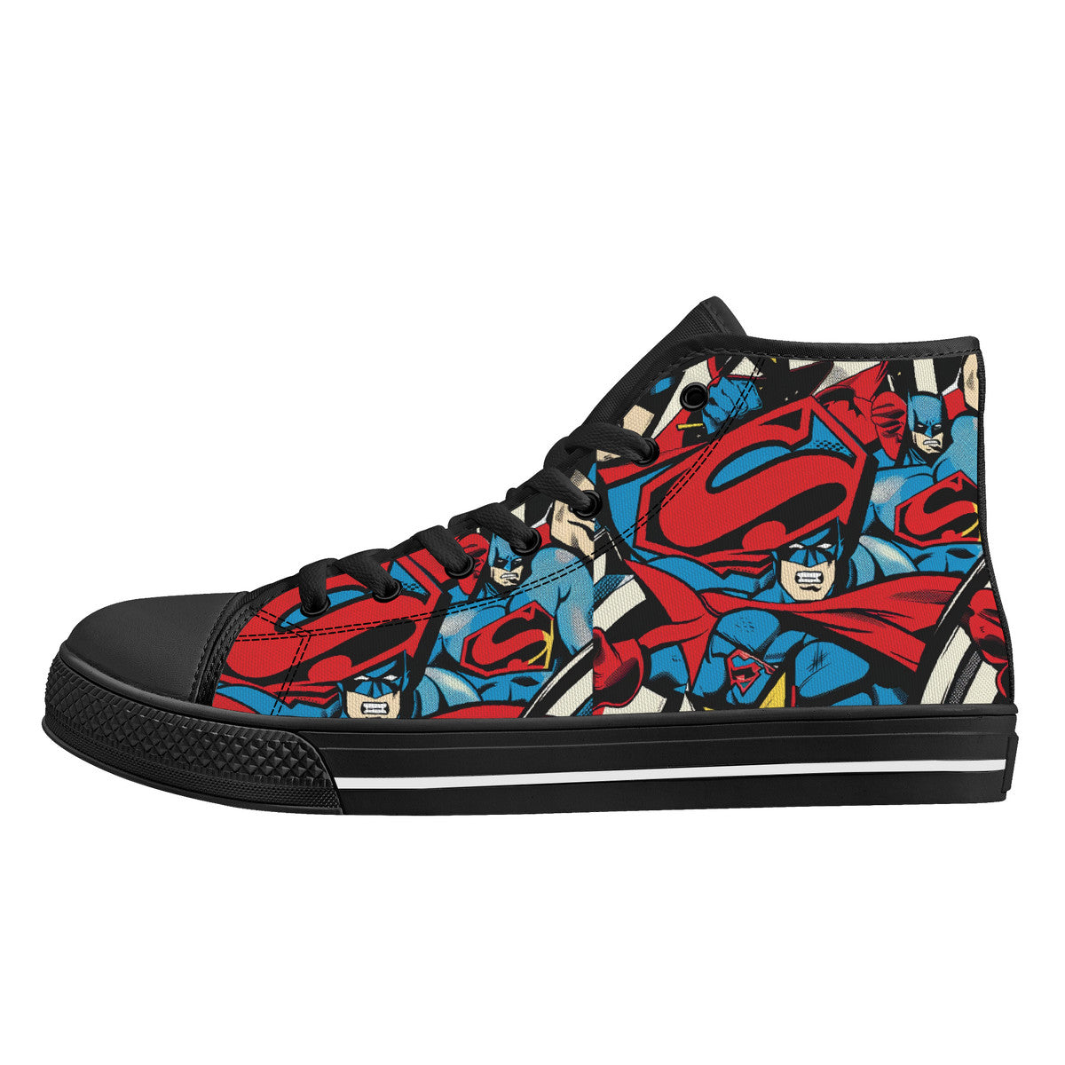 Copy of D25 High-Top Canvas Shoes - Black