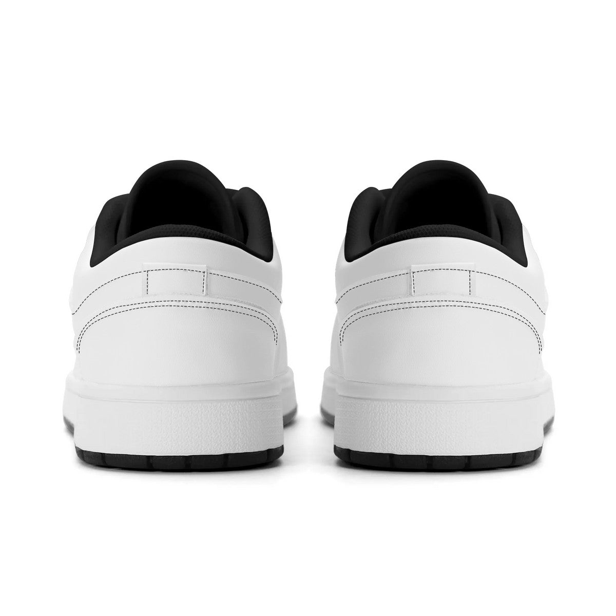 Unisex New Synthetic Leather Low Top Sneakers