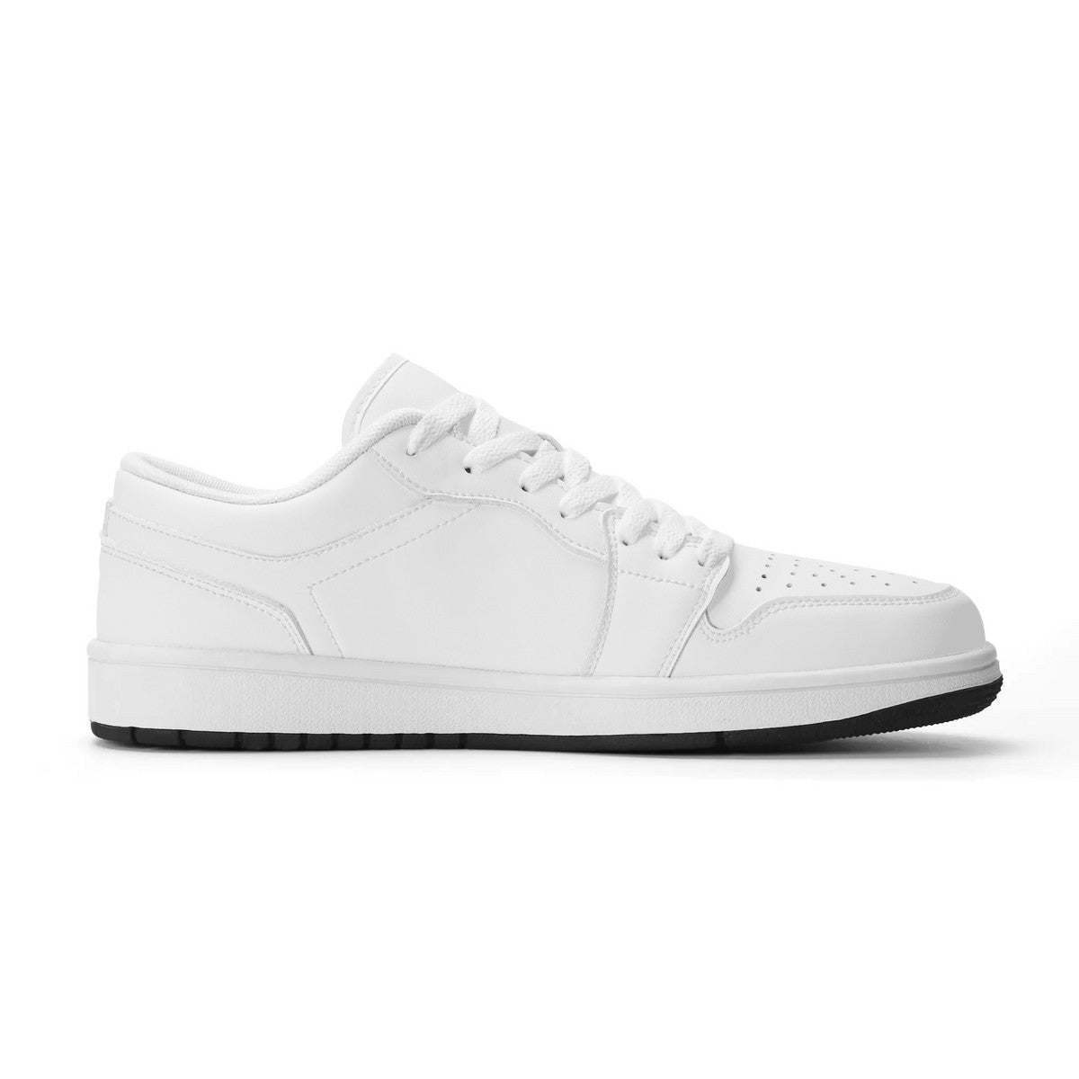 Unisex New Synthetic Leather Low Top Sneakers