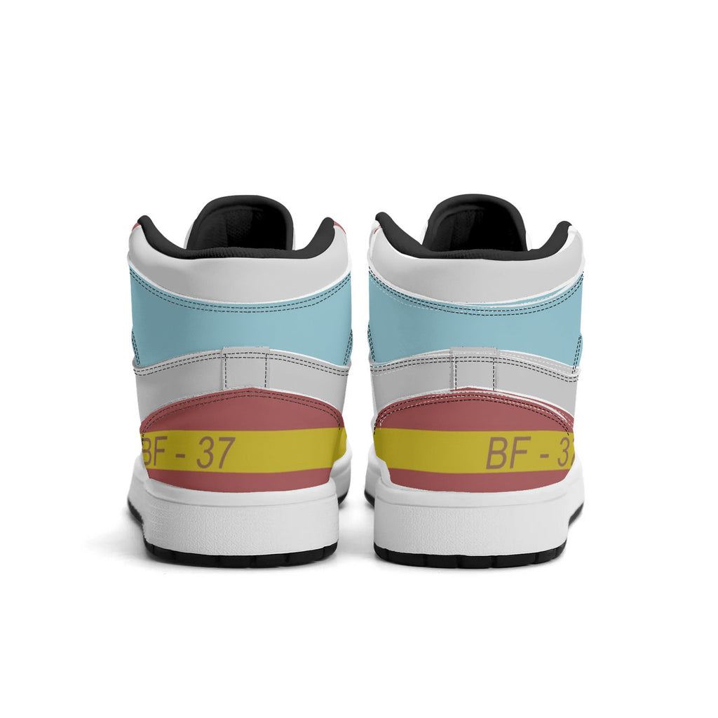 Unisex New Synthetic Leather High Top Sneakers