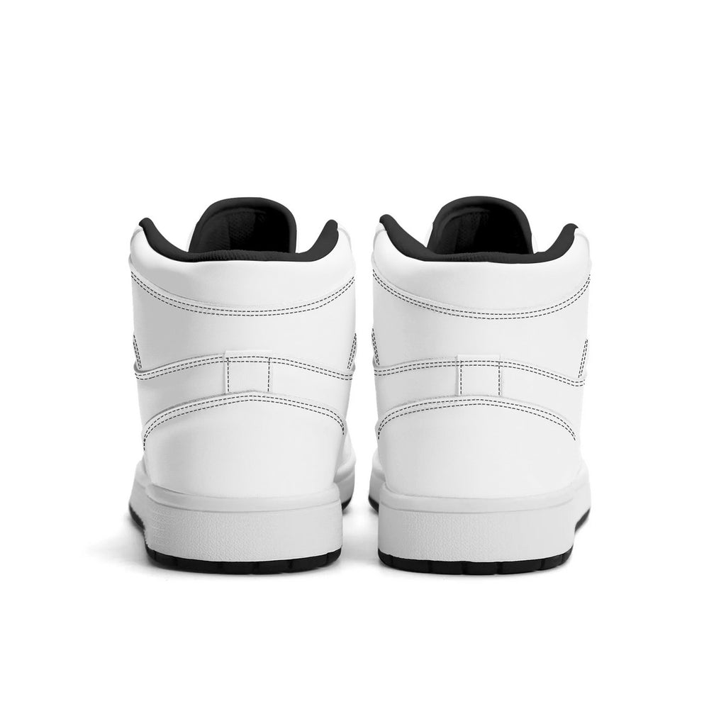 Unisex New Synthetic Leather High Top Sneakers