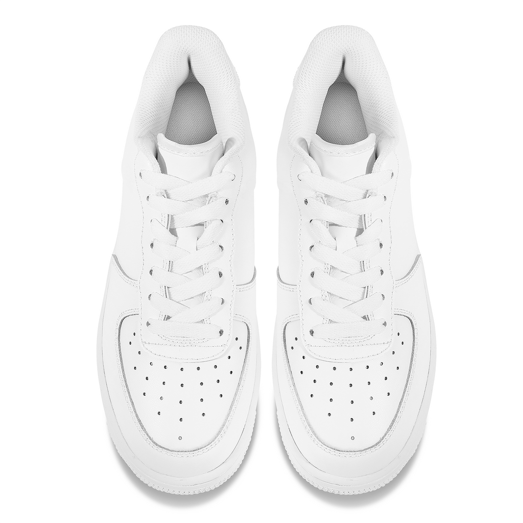 Unisex Microfiber Sneakers | Seamless Mid-Panel for Flawless Prints