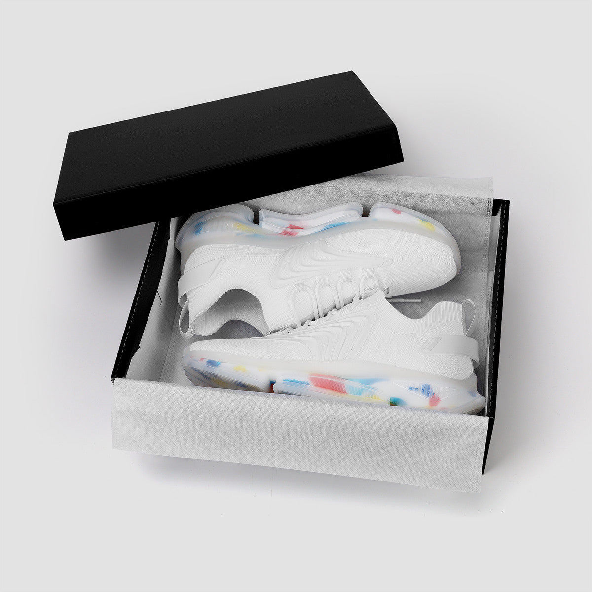 SF_S35 Air Max React Sneakers - White