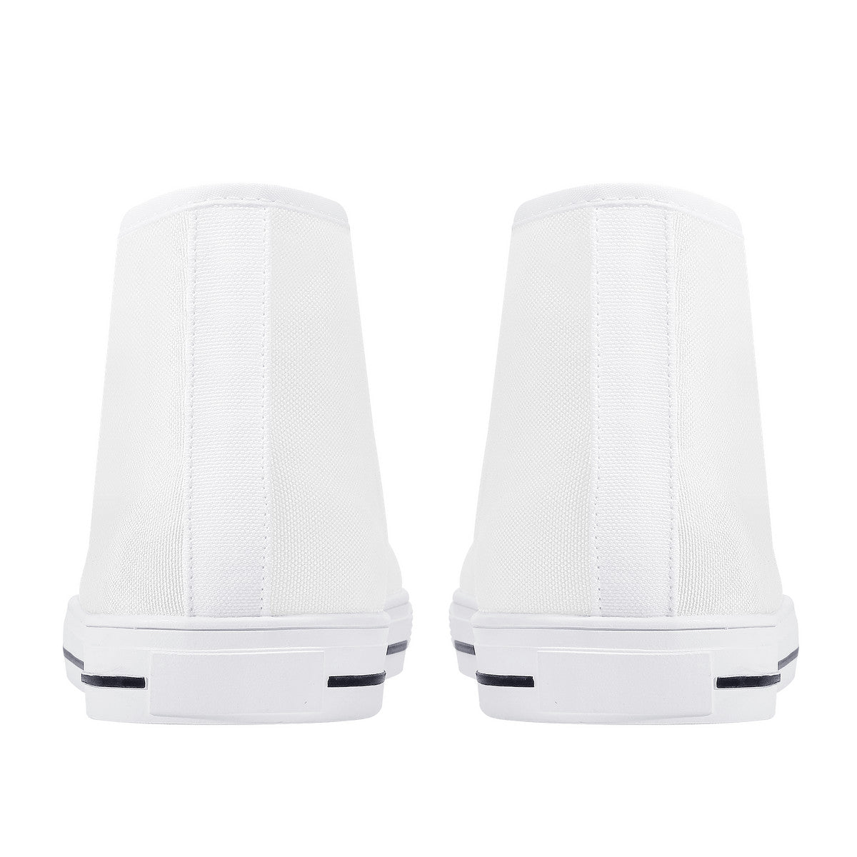 D25 High-Top Canvas Shoes - White