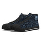 Copy of FWS High-Top Canvas Shoes With Customized Tongue - Black