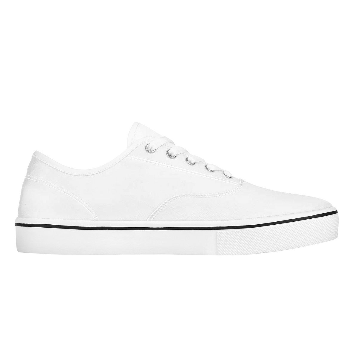 D3S Skate Shoes With Customized Tongue - White