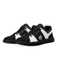 of Chill City tribe black Adult Low-Top Premium Synthetic Leather Shoes