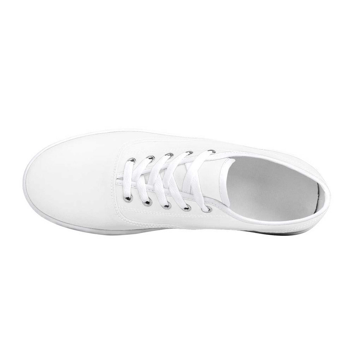 D3S Skate Shoes With Customized Tongue - White