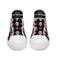 Copy of FWS High-Top Canvas Shoes With Customized Tongue - White