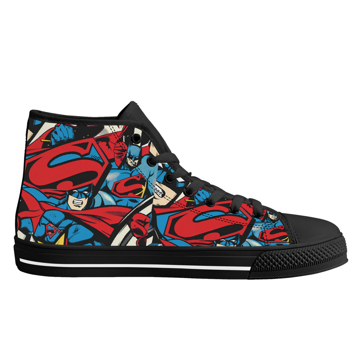 Copy of D25 High-Top Canvas Shoes - Black