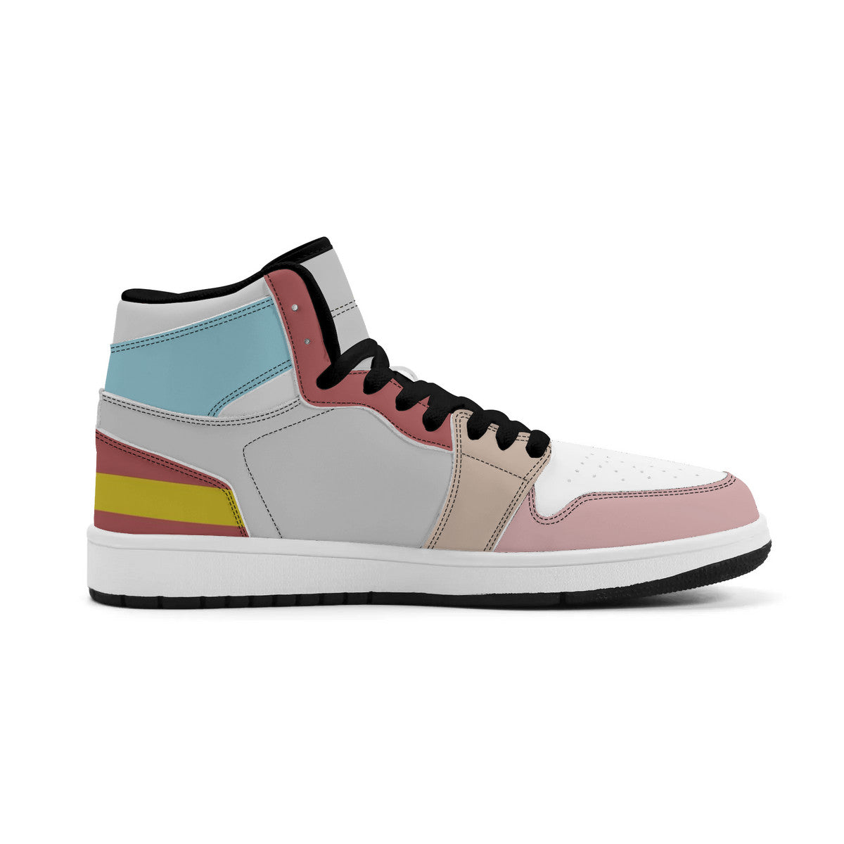 Unisex New Synthetic Leather High Top Sneakers