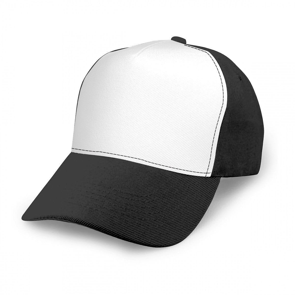 HC_T2 Stitching Curved Brim Baseball Cap