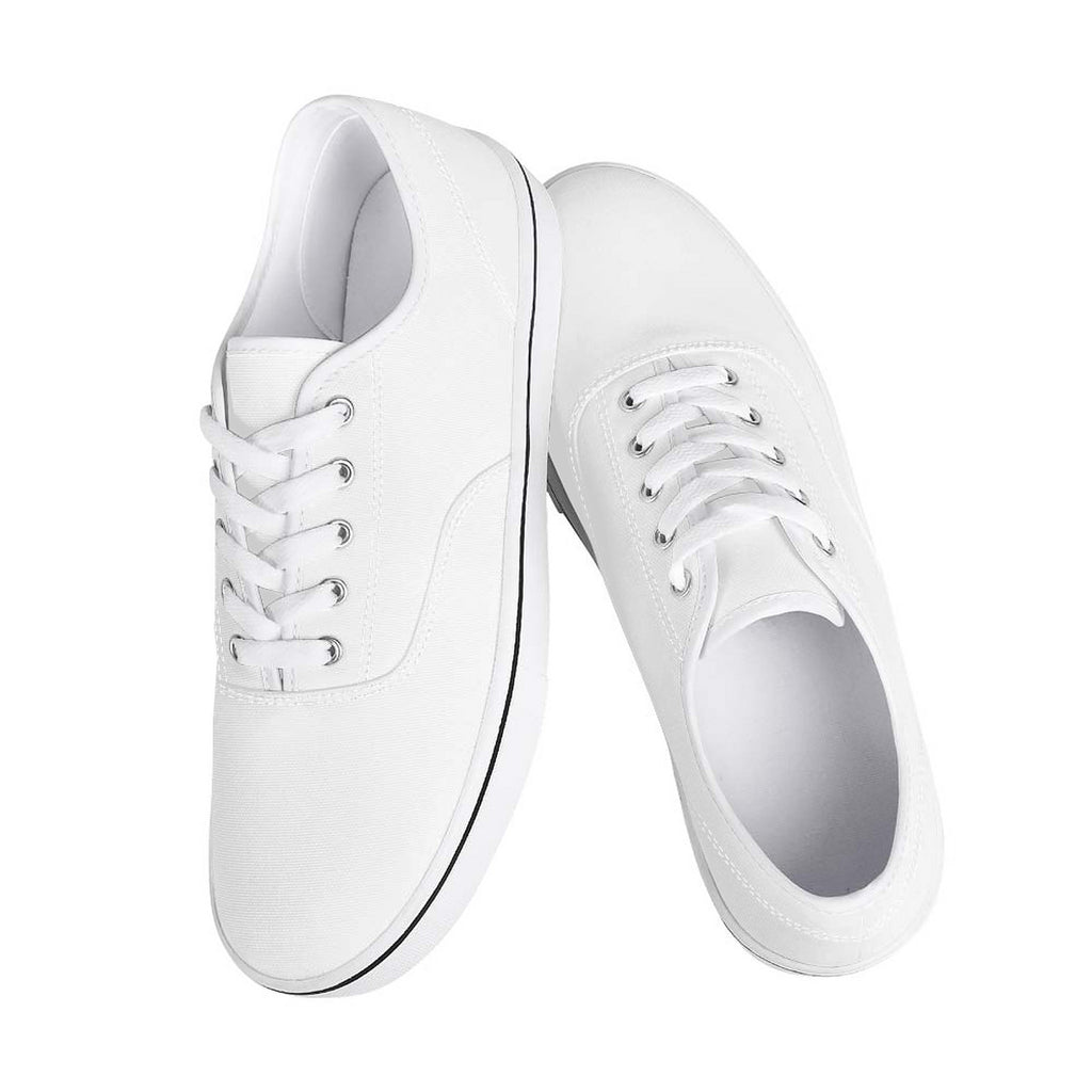 D3S Skate Shoes With Customized Tongue - White