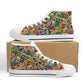 Copy of FWS High-Top Canvas Shoes With Customized Tongue - White