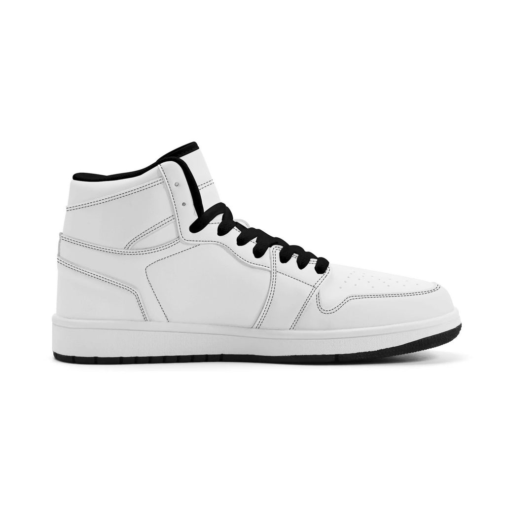 Unisex New Synthetic Leather High Top Sneakers