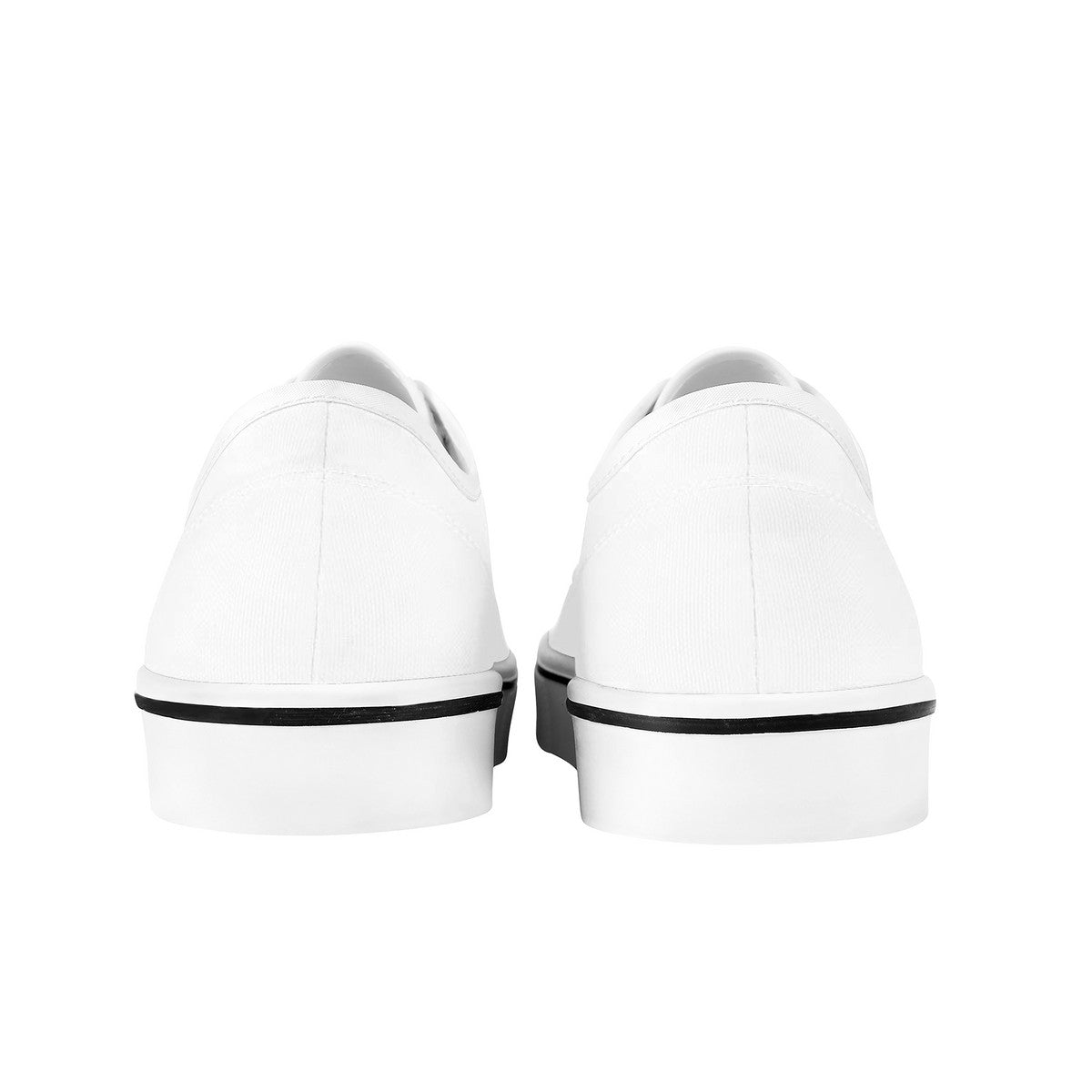 D3S Skate Shoes With Customized Tongue - White