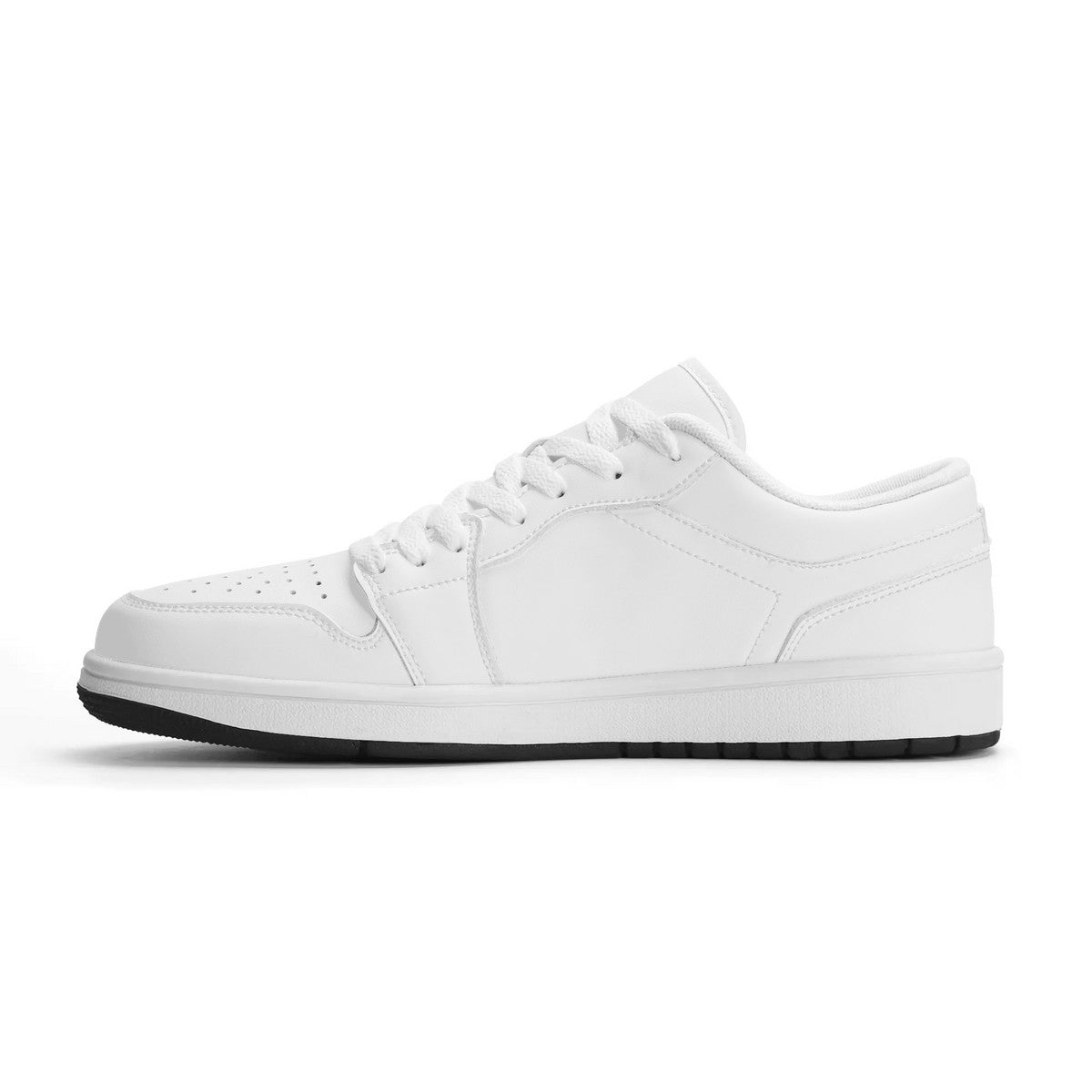 Unisex New Synthetic Leather Low Top Sneakers
