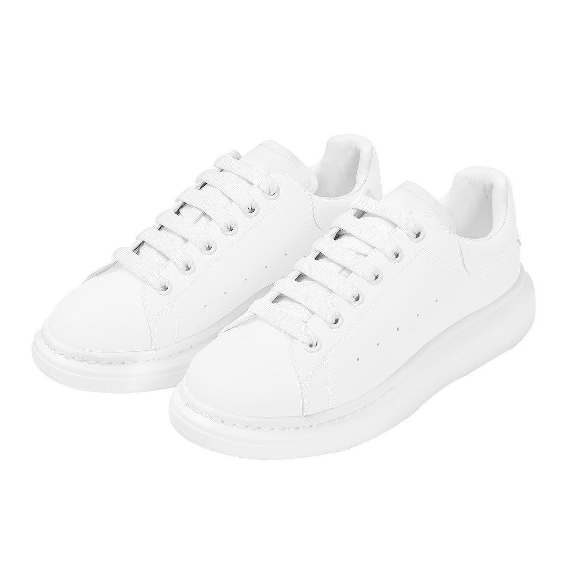 D69 Heighten Low Top Shoes - White