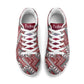 Copy of Tribe Red Canvas Shoes Comfortable Walking Sneakers