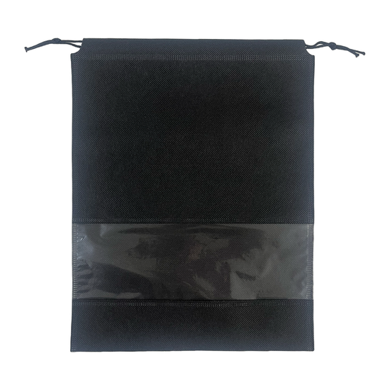 Black Reusable Shoe Storage Bag