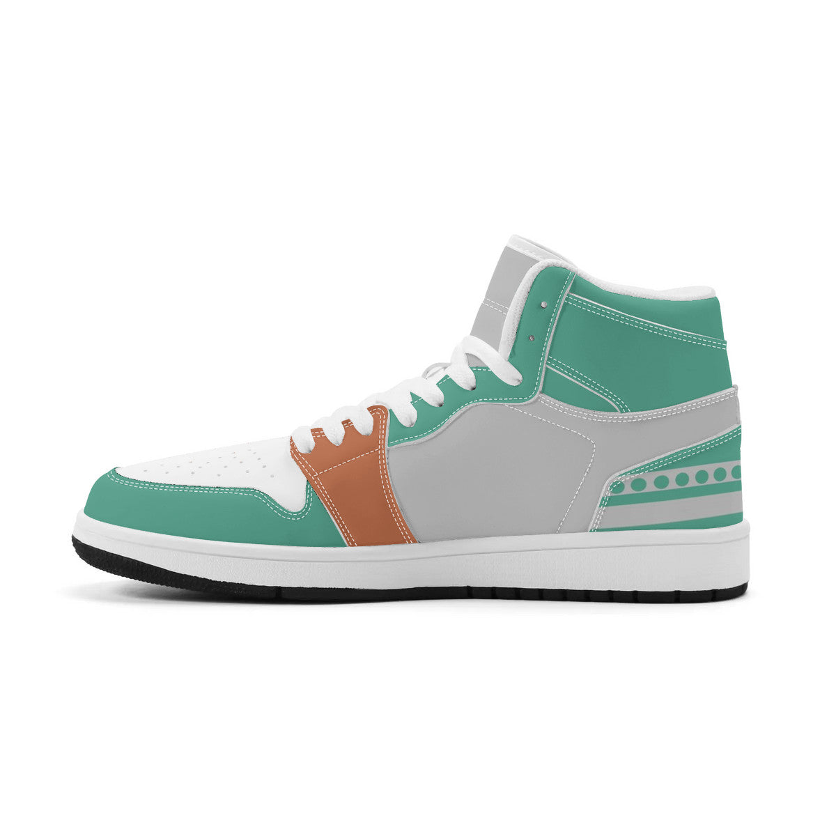 Unisex New Synthetic Leather High Top Sneakers