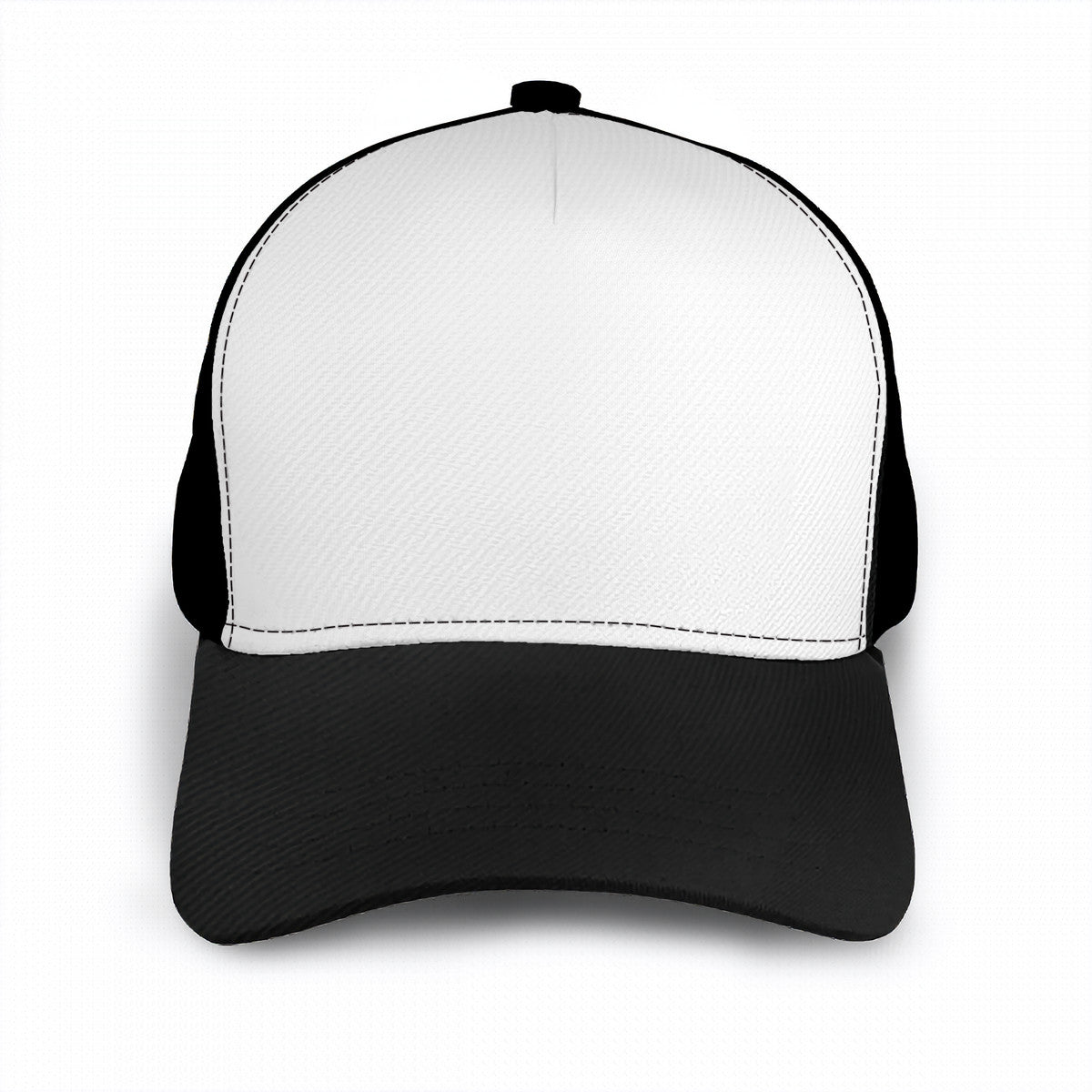 HC_T2 Stitching Curved Brim Baseball Cap