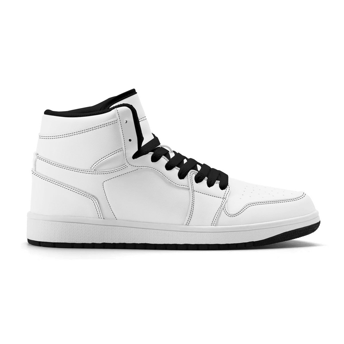 Unisex New Synthetic Leather High Top Sneakers