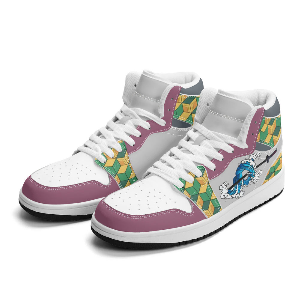 Unisex New Synthetic Leather High Top Sneakers