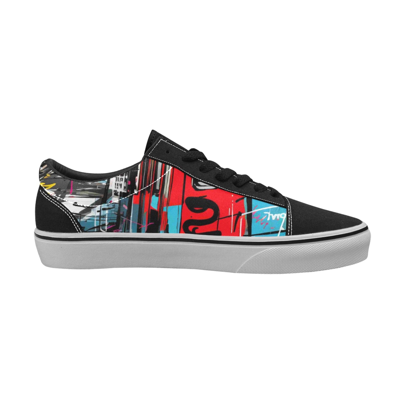 Men's Lace-Up Canvas Shoes (Model E001-2)