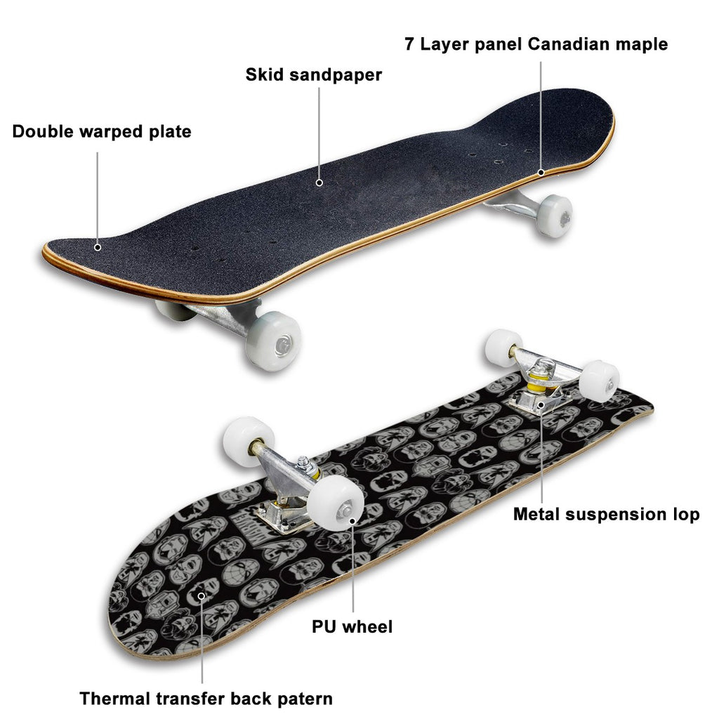 Complete Skateboard (Made in USA)