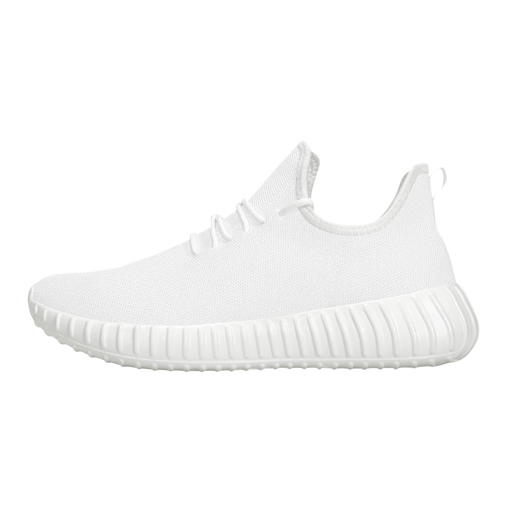 D19 Mesh Knit Sneakers - White