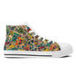 Copy of FWS High-Top Canvas Shoes With Customized Tongue - White